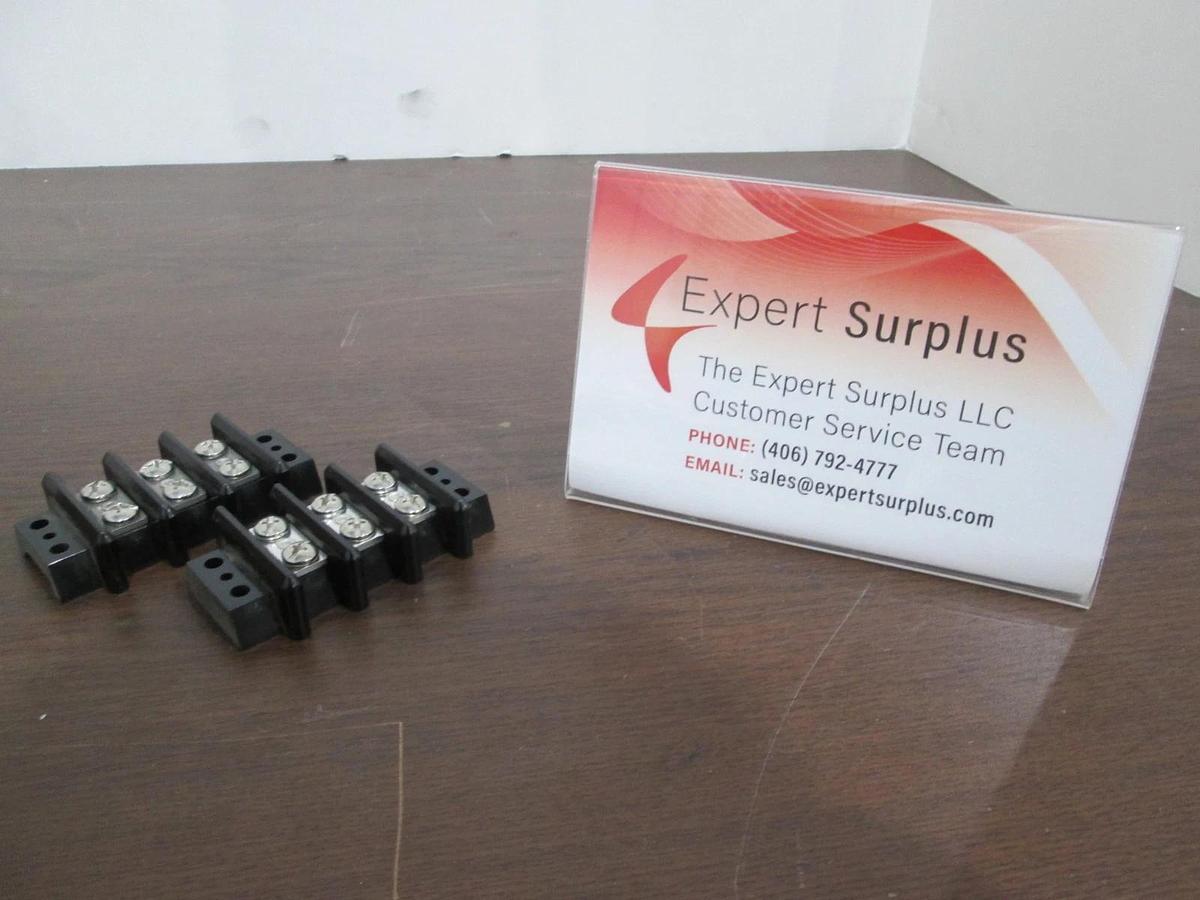 Used Kulka, 603, 3 Position, 31-103942-00, Terminal Block, Used, Lot of 2