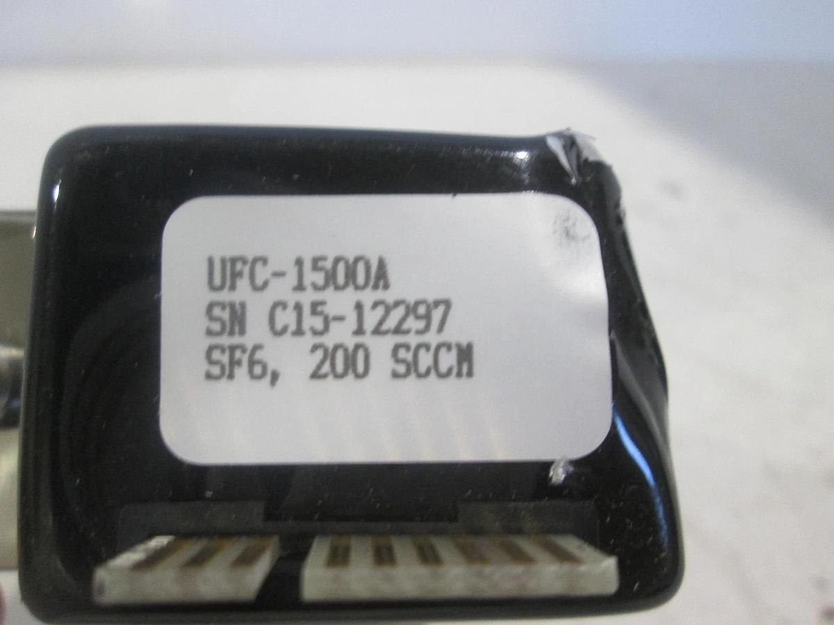 Used Unit, UFC-1500A, Mass Flow Controller, 200 SCCM, SF6, Used