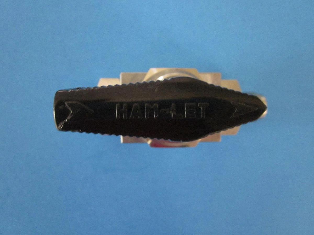 Used Ham-Let H6800SSL1/4PSS High Performance Ball Valve, 1/4 inch compression