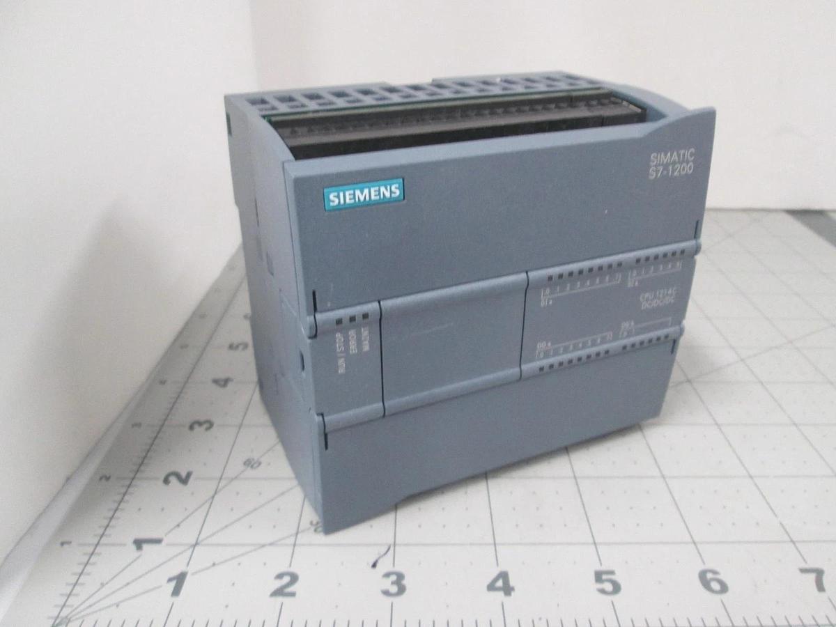 Used Siemens, Simatic S7-1200, CPU 1214C, 6ES7 214-1AE30-0XB0, Used