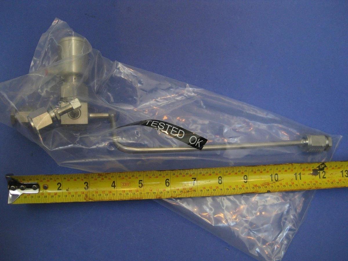 Used Nupro Swagelok 6LV-BNB111-C, 3-Way Bellows Sealed Valve Assy, Used and Tested