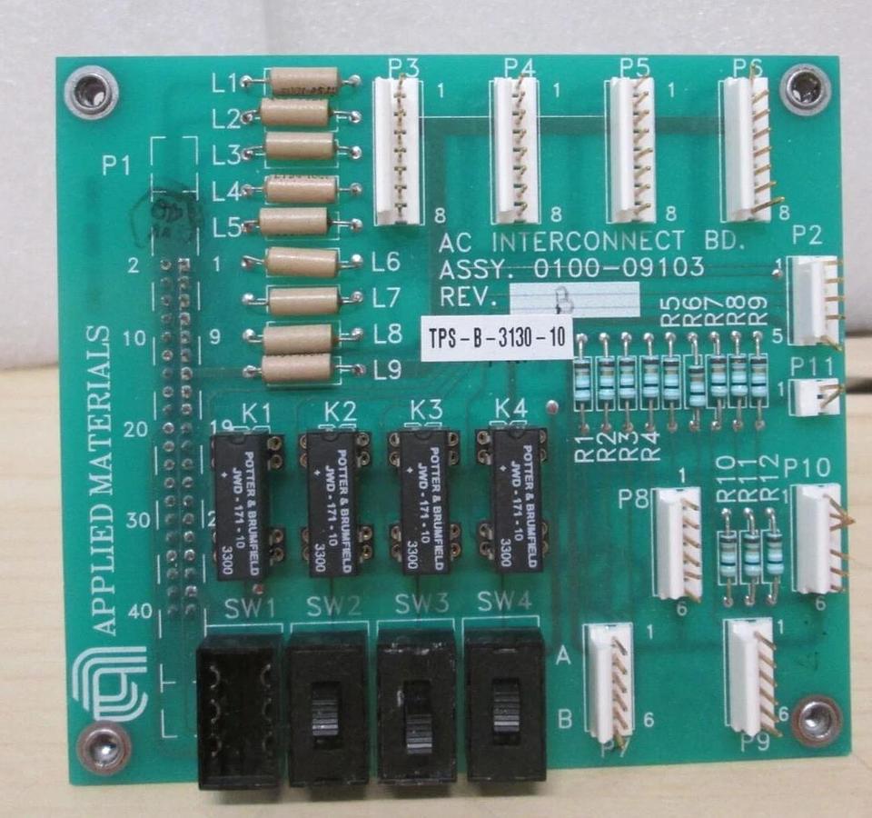 Used Applied Materials, 0100-9103, Interconnect BD Assy, AMAT, Used