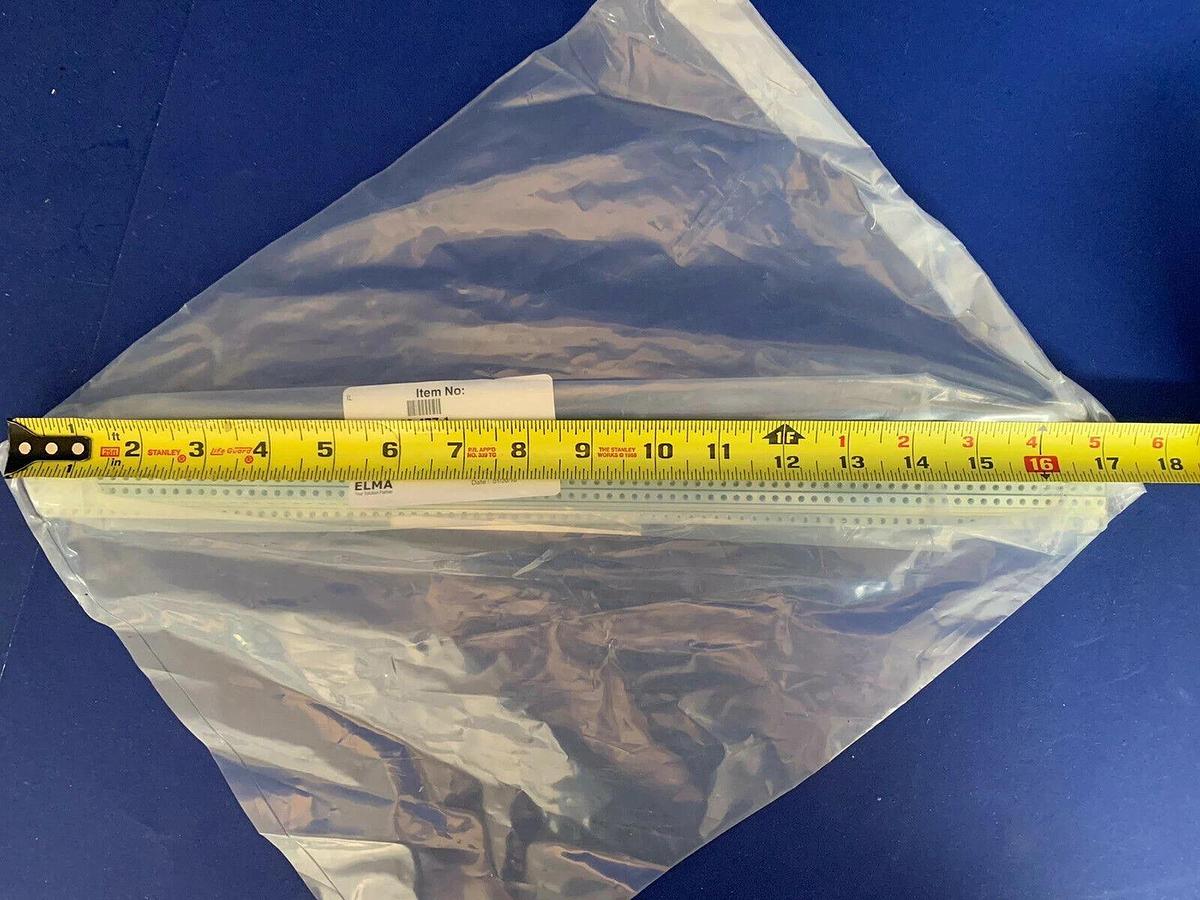 Elma 66-199 Tapped Strip, M2.5, 2-6mm Wide, 16.75" Long, Steel, Lot of 35 New
