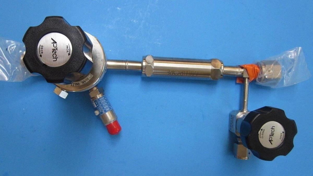 High Purity Gas Stick ASSY, 1/2" FVCR, Aptech AP1810 Regulator, SPAN 23-1161