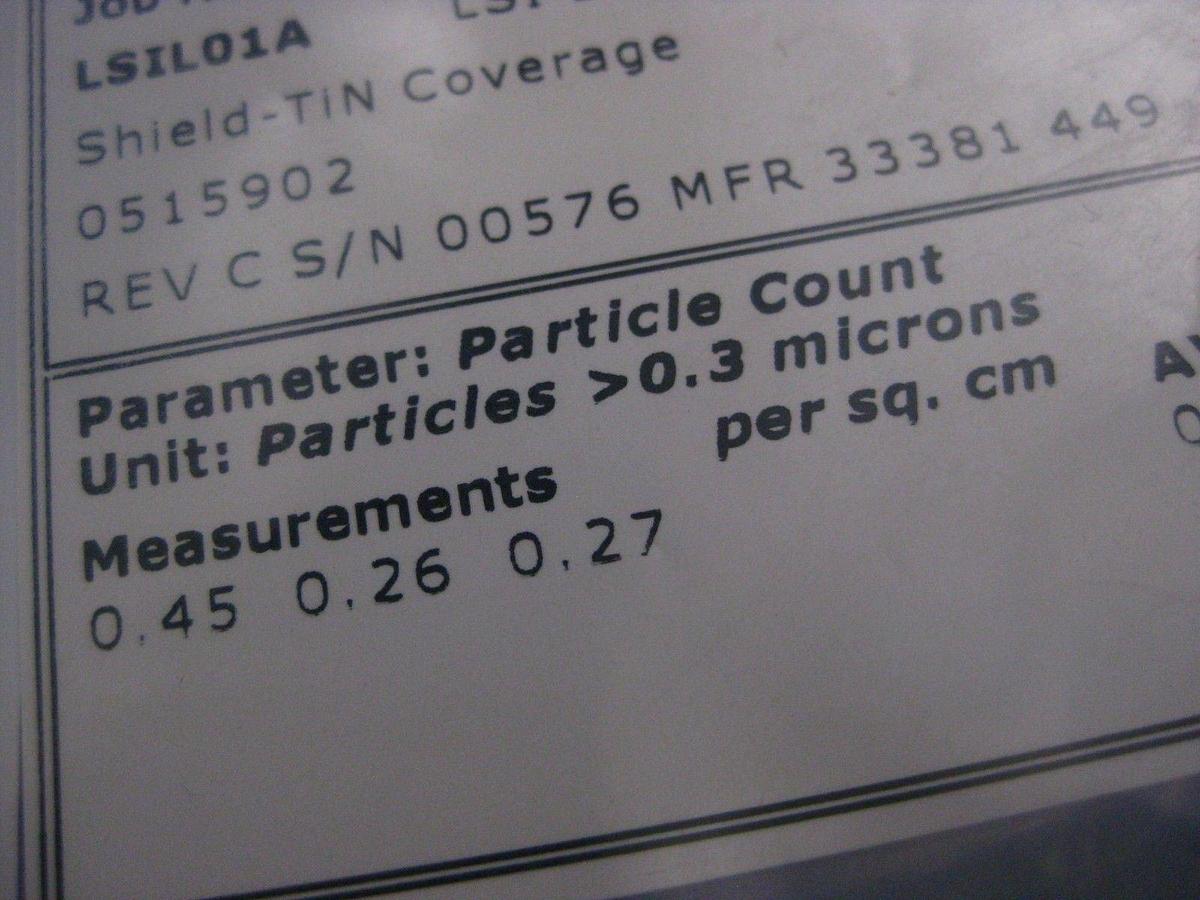 Applied Materials AMAT 0020-23045 Lower Shield, 101% Tin Coverage, NEW