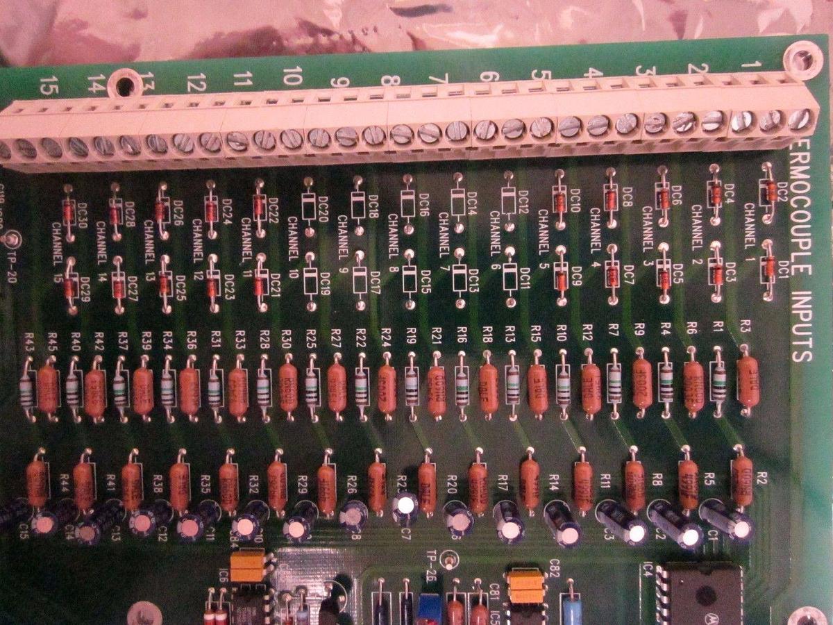 SEMY ENGINEERING T/C AMPLIFIER 15 INPUT 501.01.46 Type K MYP9001005