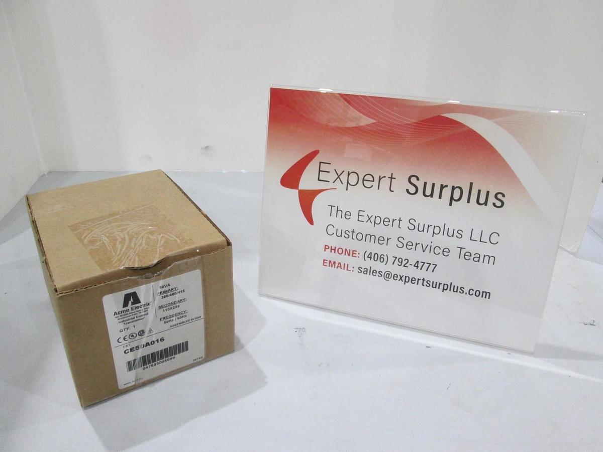 Acme Electric, CE50A016, Industrial Control Transformer, New