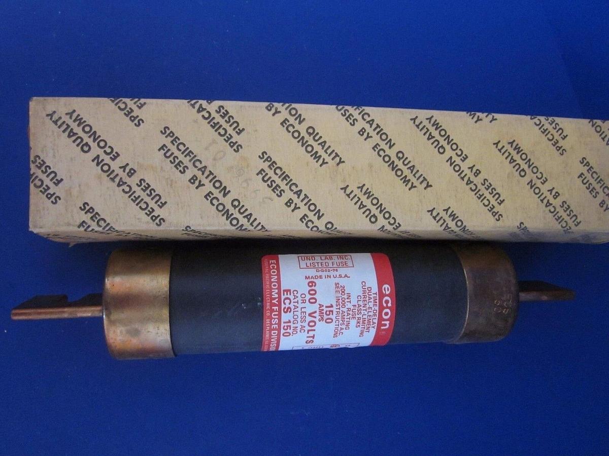 ECON ECS 150, Time Delay Fuse 150A, 600V, NIB