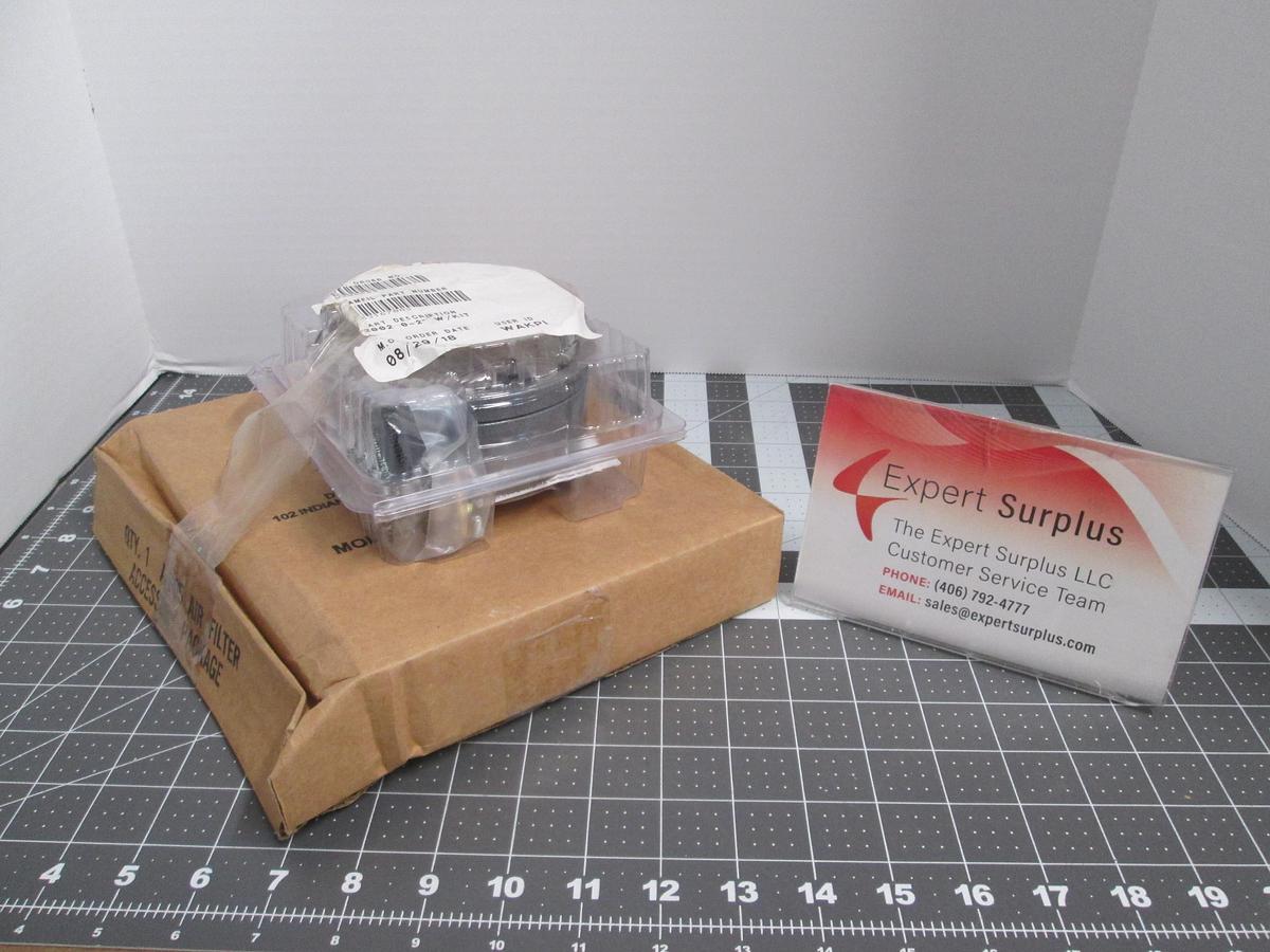 Dwyer 2002 Magnehelic 0-2" WC Gauge A-605 Air Filter Kit NIB