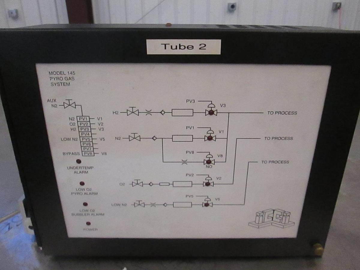 Used ICCI Model 145 Pyro Gas System w/ PCB's and Ribbon Cables, Used