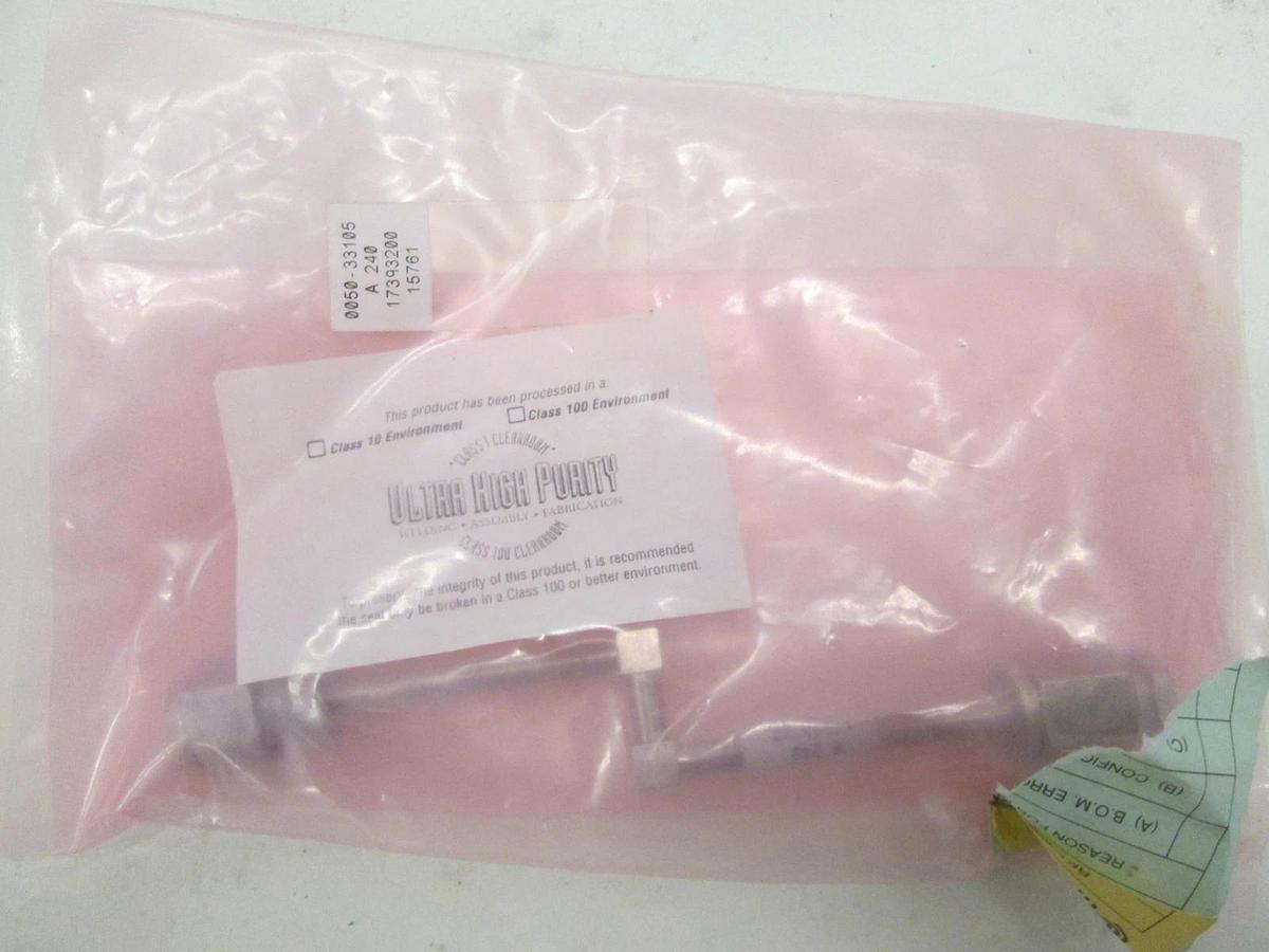 Used AMAT, Weldment Adapter Gasline, 0050-33105, New