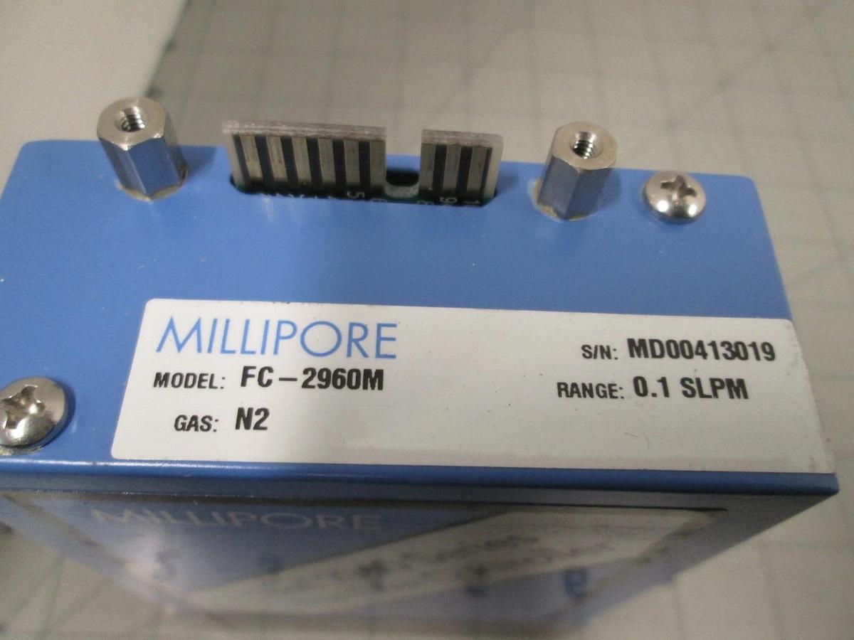 Millipore, FC-2960M, N2. 0.1 SLPM, Mass Flow Controller, New