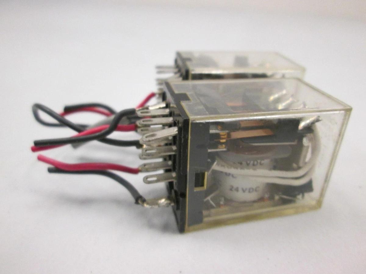 Used Omron, MY4N, Relay, 24VDC, Used, Lot of 2