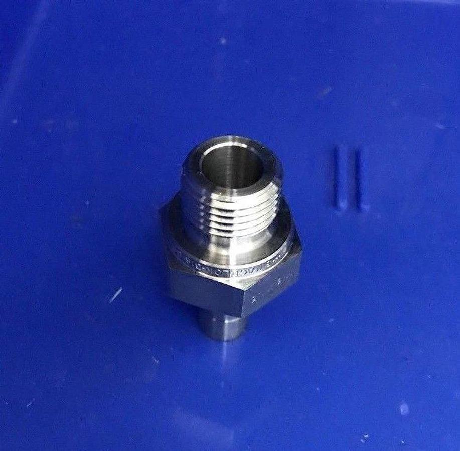 Swagelok Tube Reducer Fitting 1/4" Butt Weld x M16x1.5, Lot of 9