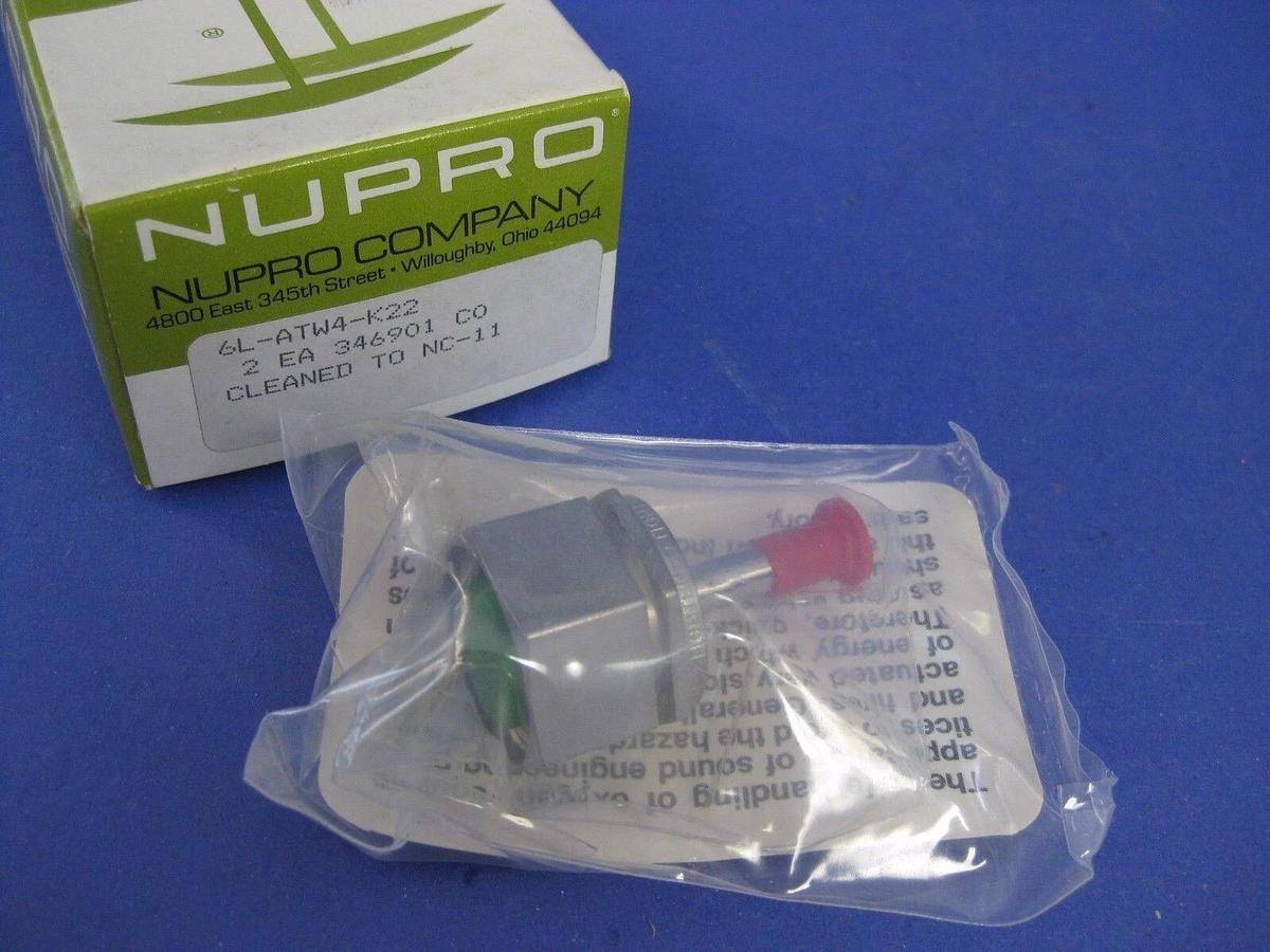 Nupro Swagelok 6L-ATW4-K22, NIB