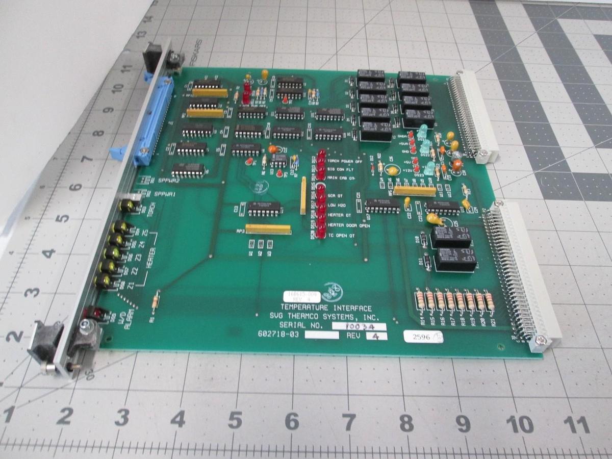 SPT Micro, 168615-004, 602718-03, Temperature I/F CVD, PCB Assy, New