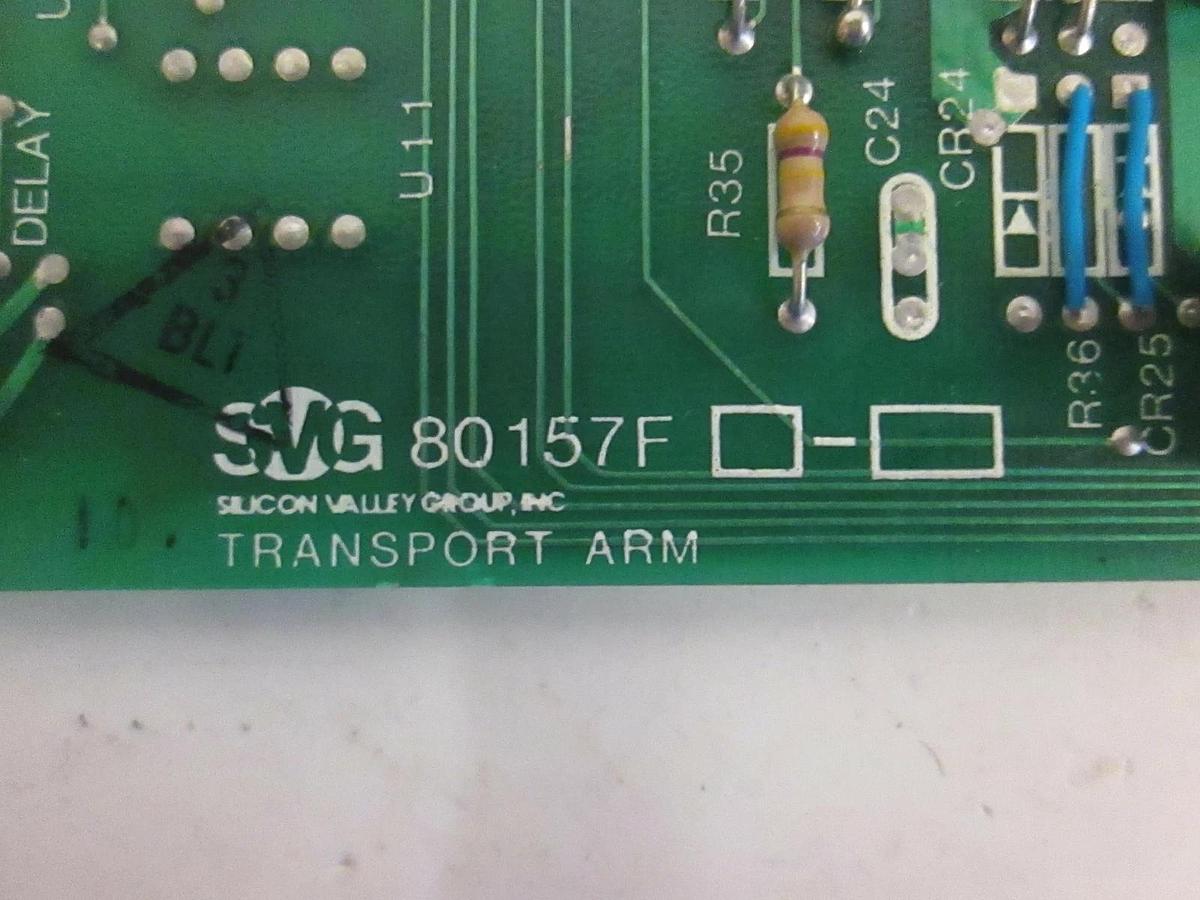 Used SVG Rite Track 80157F Transport Arm, PCB, Working When Removed