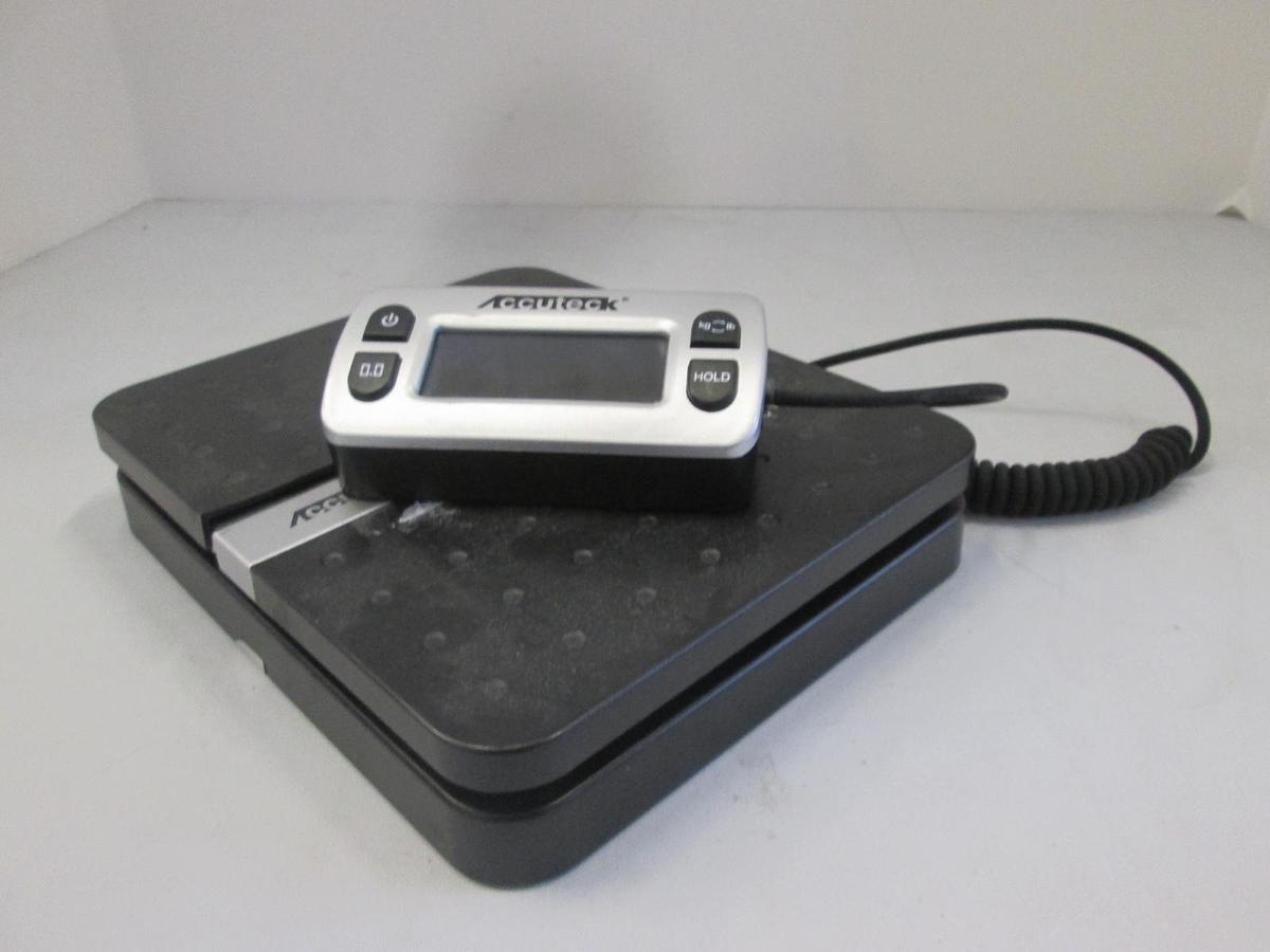Used Accuteck W-8580-110B, Digital Postal Scale, Battery Operated, Used