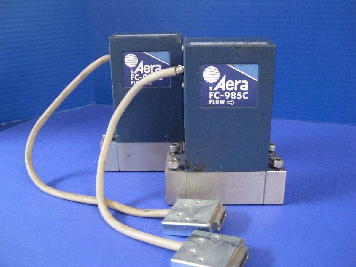 Used Aera FC-985C Mass Flow Controller, Gas: N2, Range: 500 SCCM, Used