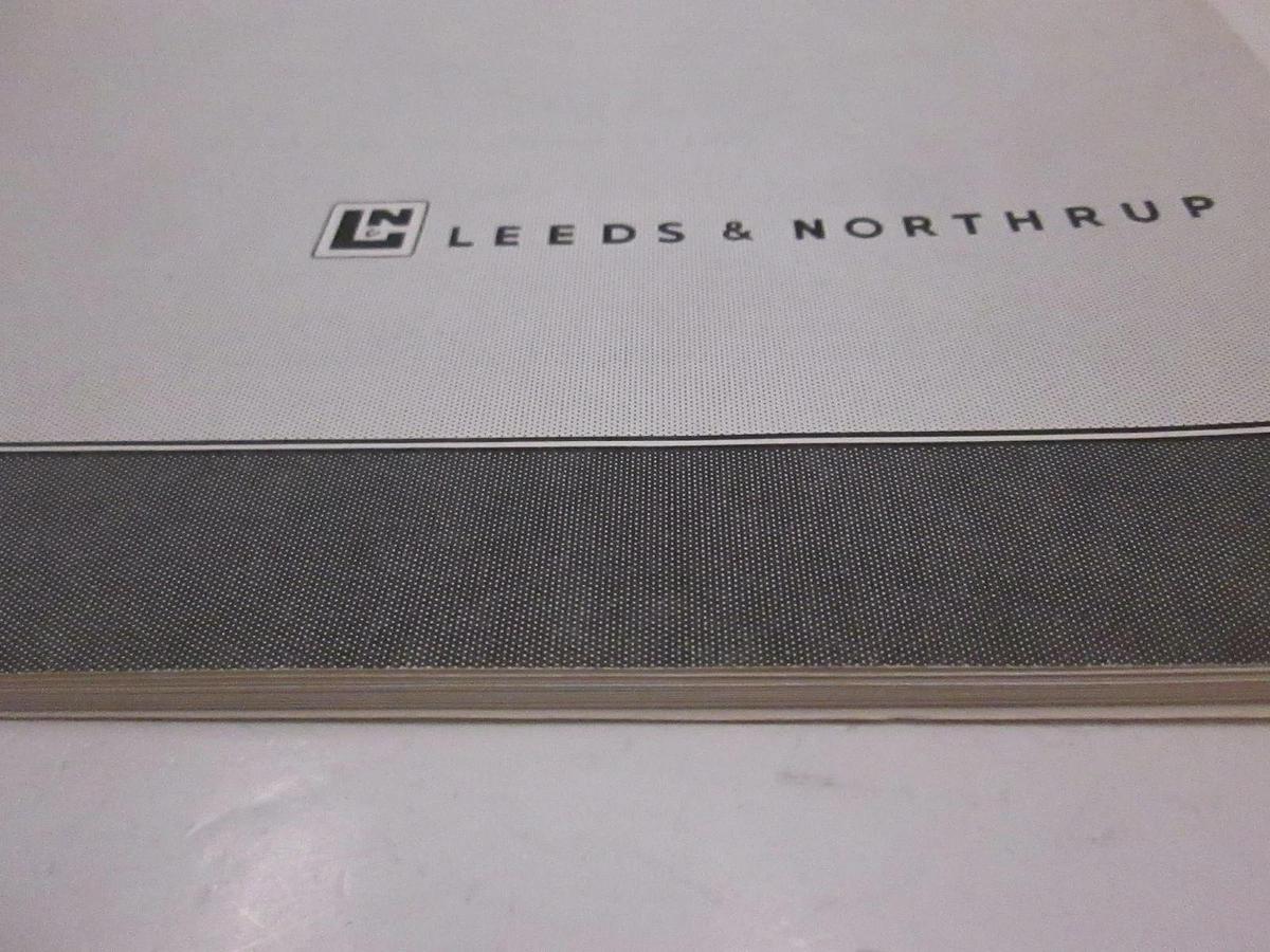 Used Leeds and Northrup 8692-1 Single Range Rack Mount Potentiometer Directions, Used