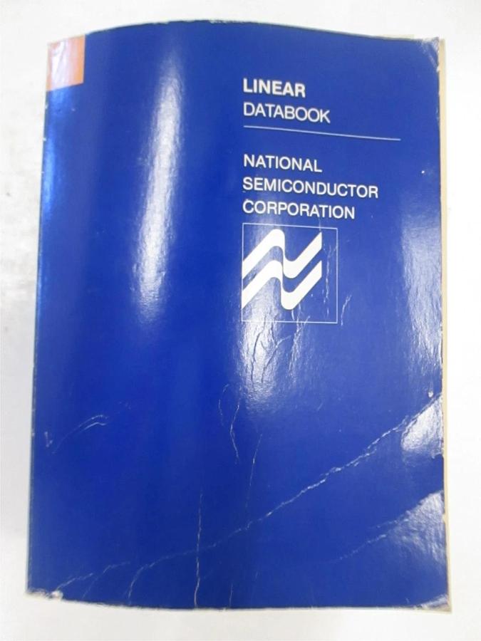 Used Linear Databook National Semiconductor Corporation 1982, Used