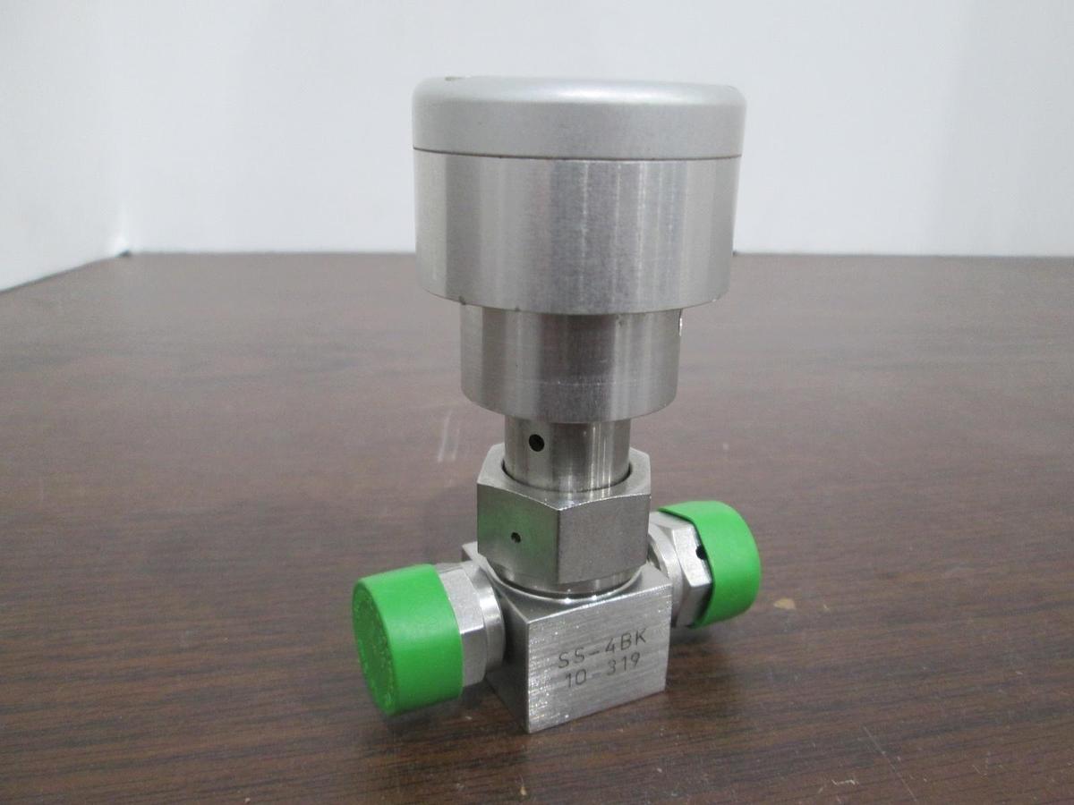 Used Nupro, SS-4BK-10-319, Pneumatic Valve, Used