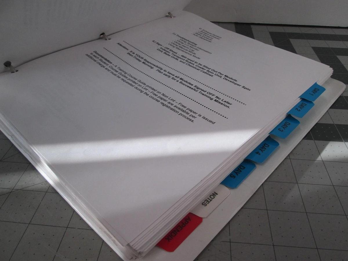 Used Screen, SKW-60A/80A Operations & Basic Maintenance Manual, Used