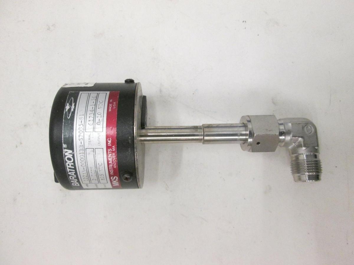 Used Baratron, 122AA-00001BB-SP035-81, 2 Torr Pressure Transducer, Used