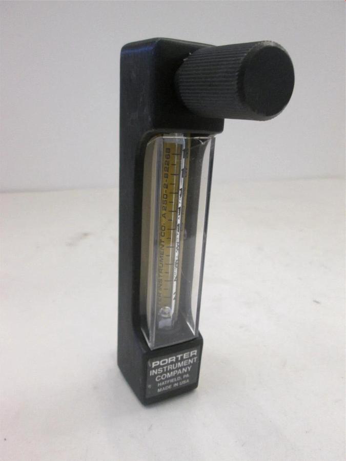 Used Porter Instrument, A250-2-82269, Flowmeter, 0-18 L/Min N2, Used