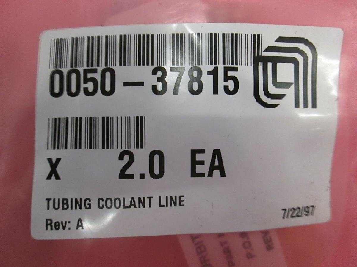 Used AMAT, Tubing Coolant Line, 0050-37815, Used, Lot of 2