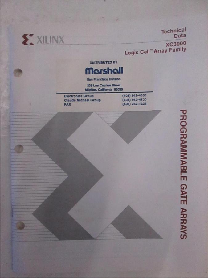 Used Xilinx Programmable Gate Arrays Technical data XC3000, Used