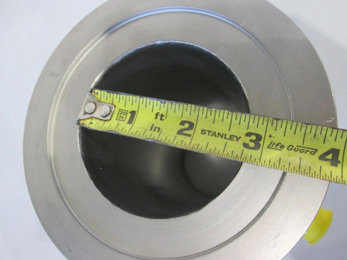 Used ISO 100 to ISO 80 Adapter 8" w/ Port, Used