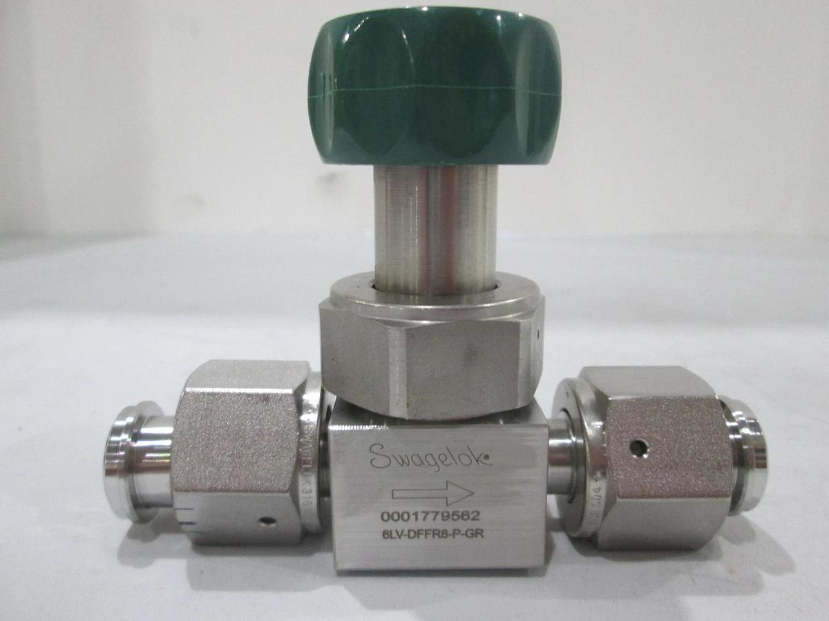 Swagelok, 6LV-DFFR8-P-GR, Manual Diaphragm Valve, New