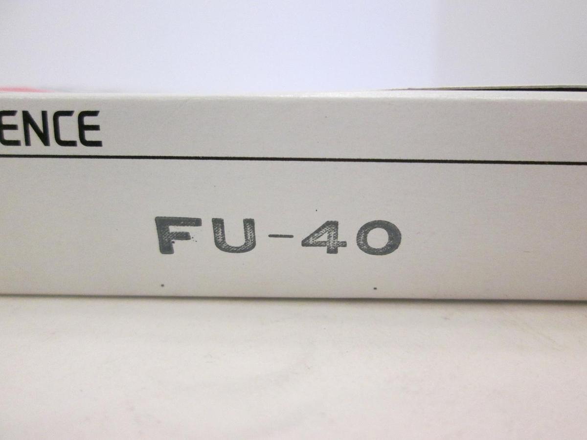 Keyence, Fiber Optic Sensor, FU-40, New