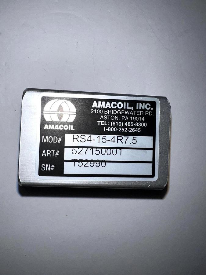 Amacoil, Inc. RS4-15-4R7.5 57150001 T52990, New