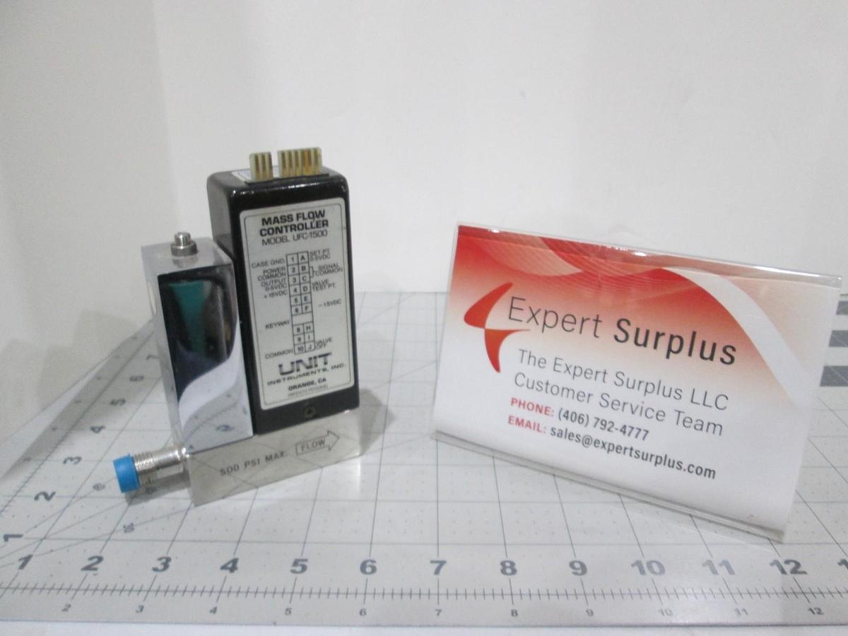 Used Unit, UFC-1500, Mass Flow Controller, N2, 500 SCCM, Used