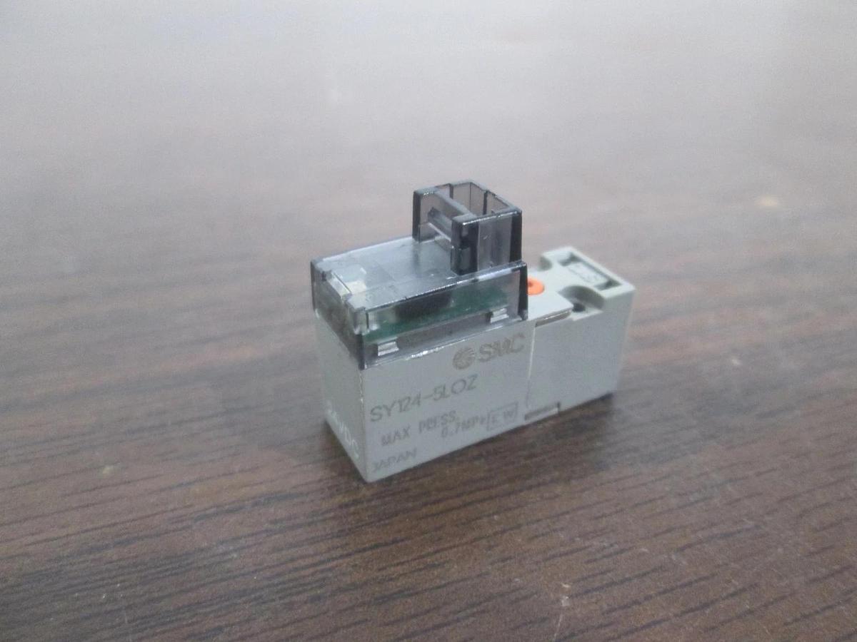 Used SMC, SY124-5LOZ, Solenoid Valve, 0.7MPa, Used