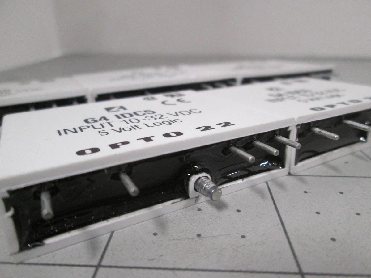 Used Opto 22, G4 IDC5, Digital Input Module, 10-32 VDC, Used, Lot of 5