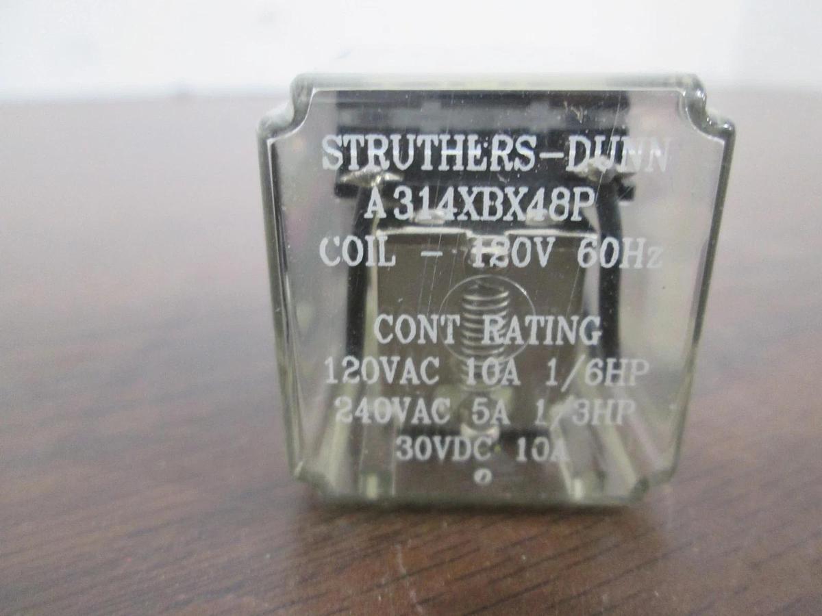 Struthers-Dunn, A314XBX48P, Relay, 120V, 60Hz, New