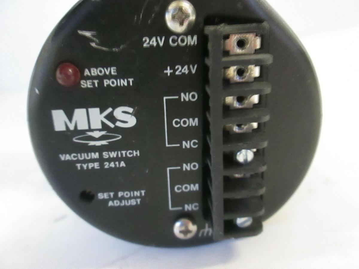 Used MKS Baratron 241AA-00010BB, 3 TORR Type 241A Pressure Transducer, Used