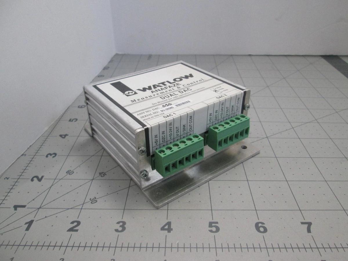 Used Watlow, Anafaze Dual DAC, DAC-1A, Used