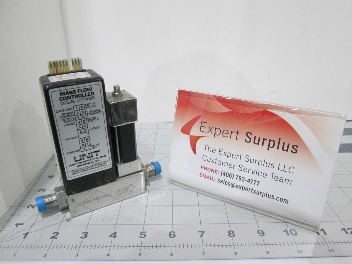 Used Unit, UFC-1020, Mass Flow Controller, SIH2CL2, 50SCCM, Used