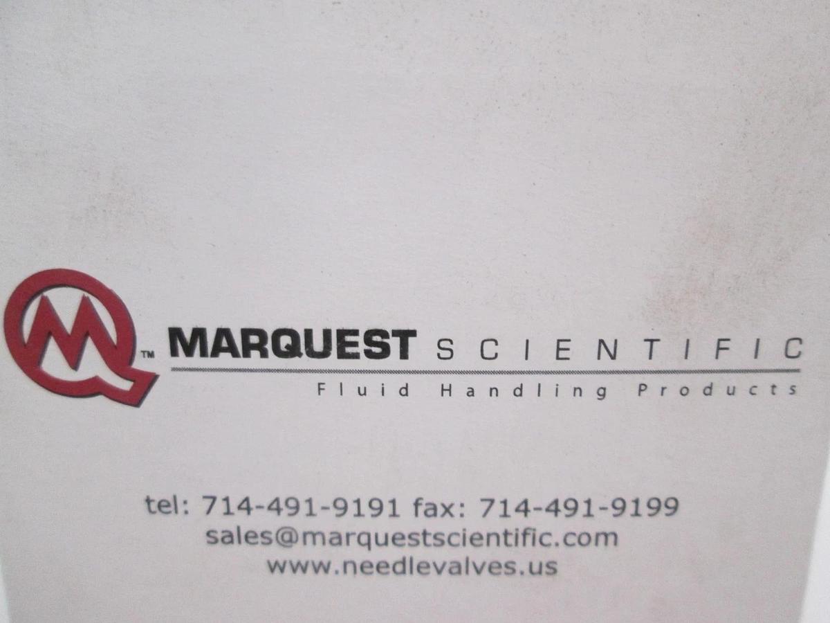 Marquest Scientific, NA-250-PVC, Throttle Master Needle Valve, New