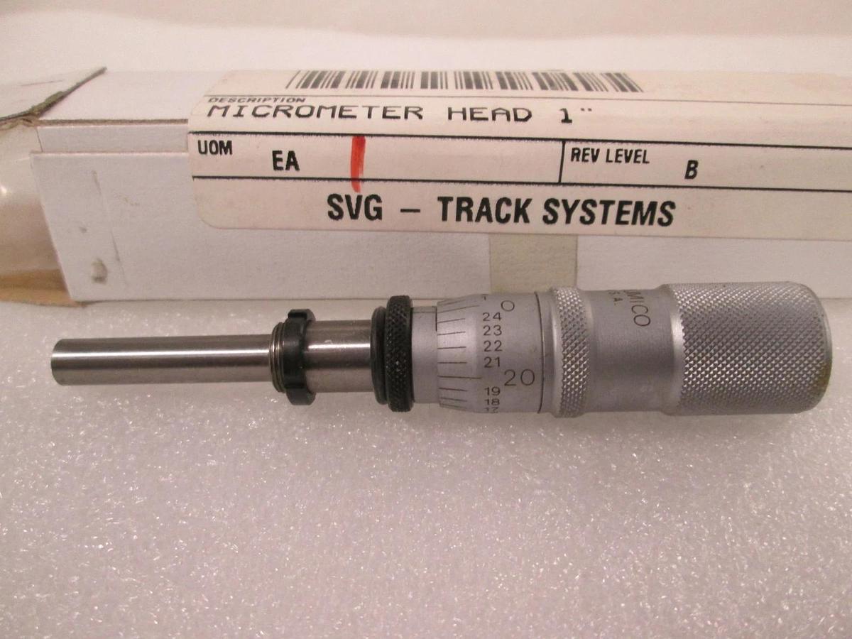 Scherr-Tumico, Micrometer Head, 1", 0-24, 200-006, New