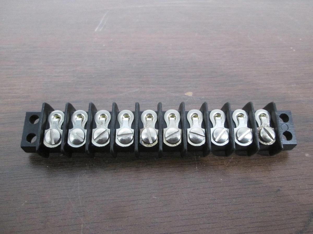 Used Cinch, 10 Position, Terminal Block, Used
