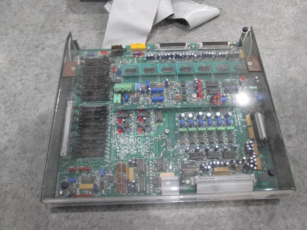 Used Semy Engineering Gas Interface PCB, MYP830400B with Case and Process Box, Used