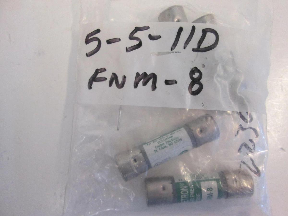 Littlefuse Fusetron FNM-8 Fuse, Lot 4, New
