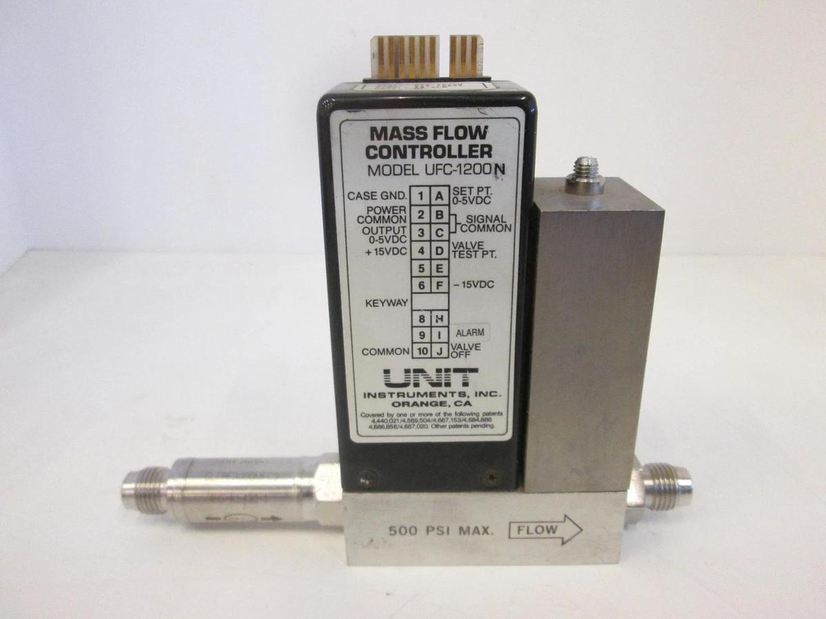 Used Unit Instruments, UFC-1200N, MFC w/ Pall Filter, 10 SLM, N2, Used