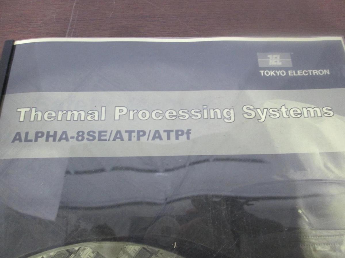 TEL Tokyo Electron, ALPHA-8SE/ATP/ATPf, 2197-B10027-24, Safety Manual, New