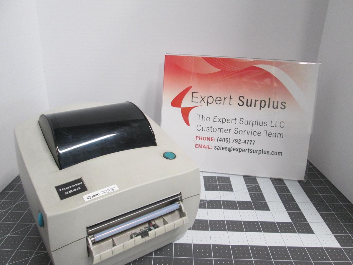 Used Zebra, LP2844, UPS Thermal Shipping Label Printer, Works No Power Cord